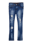 Girls Vip Paint Splatter Distressed Skinny Jeans, ,