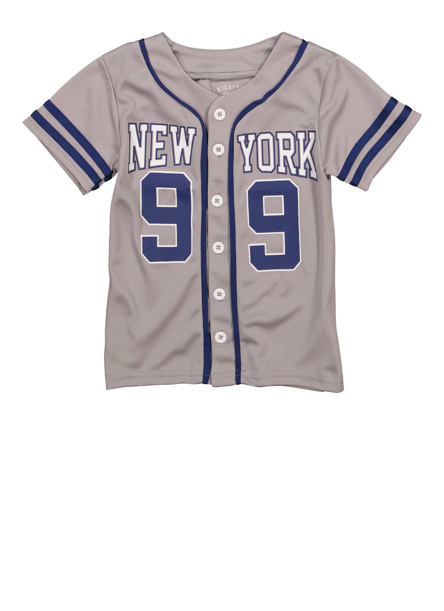 Little Boys New York Baseball Jersey,