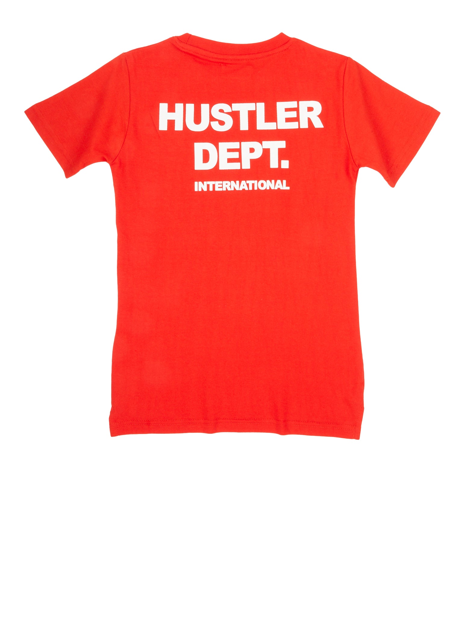 Boys Hustler Dept Graphic Tee, Orange,