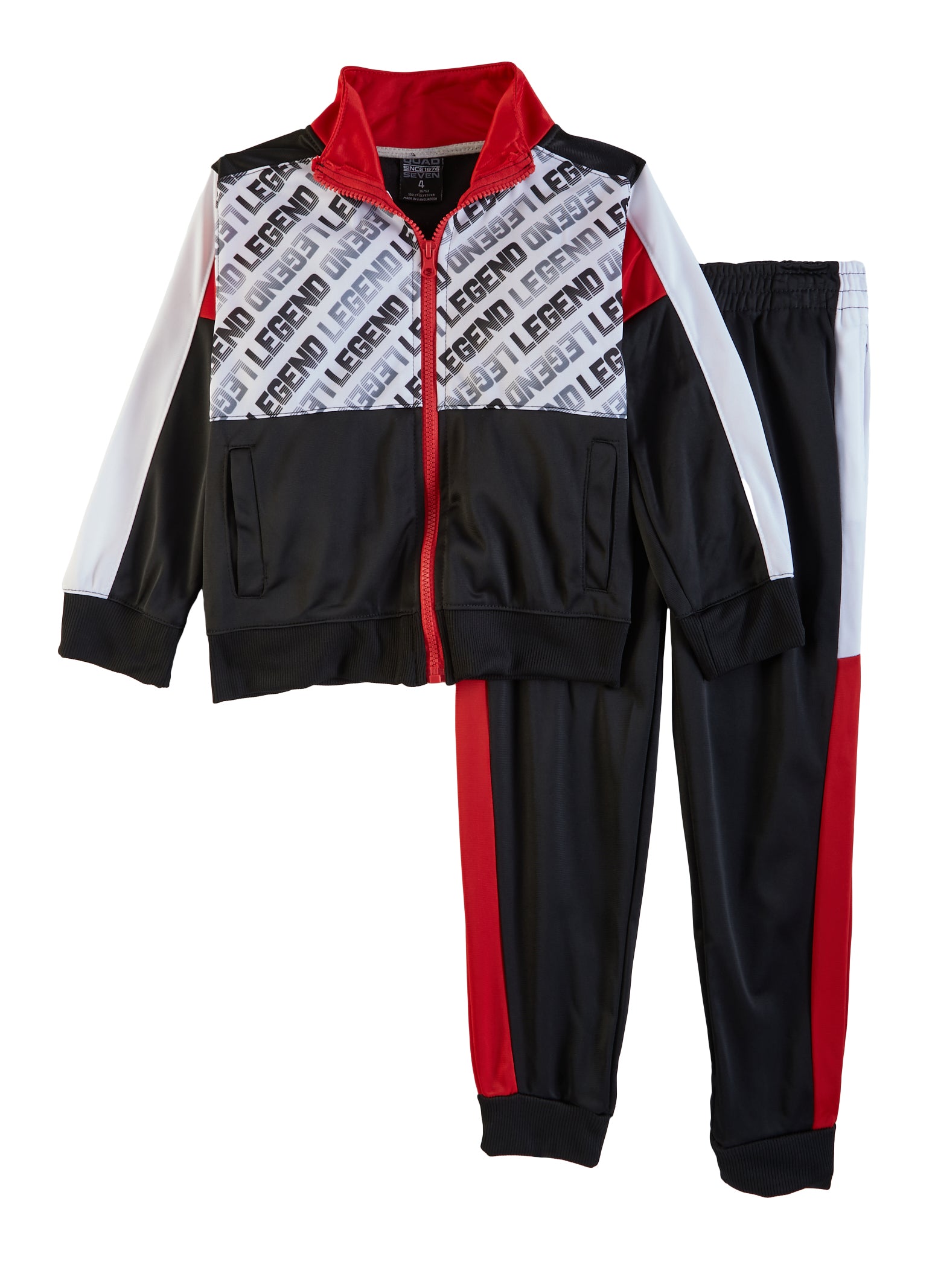 Little Boys Legend Track Jacket and Joggers, Multi,