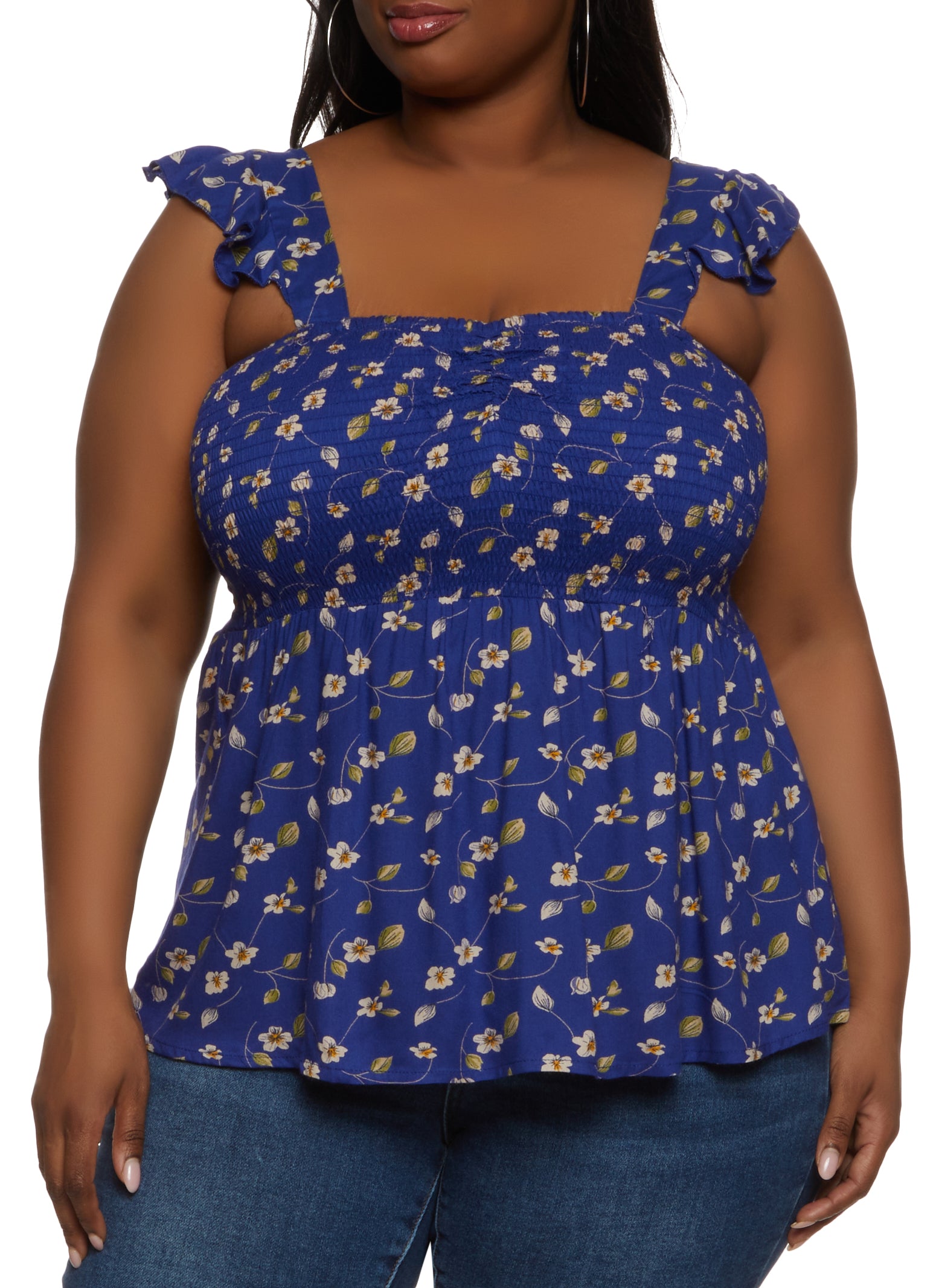 Plus Size Floral Tops, Everyday Low Prices