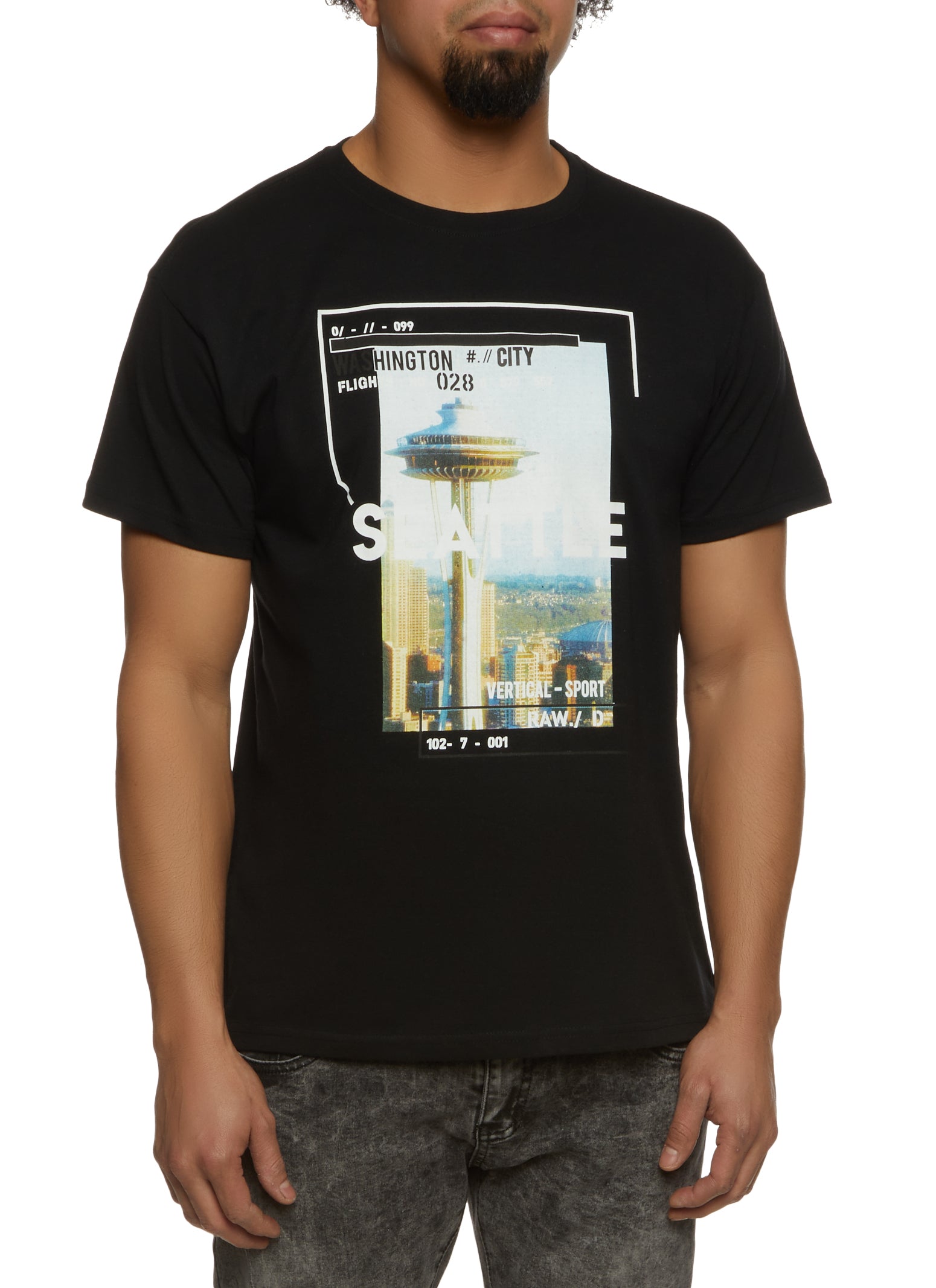 Womens Mens Seattle Graphic T Shirt,
