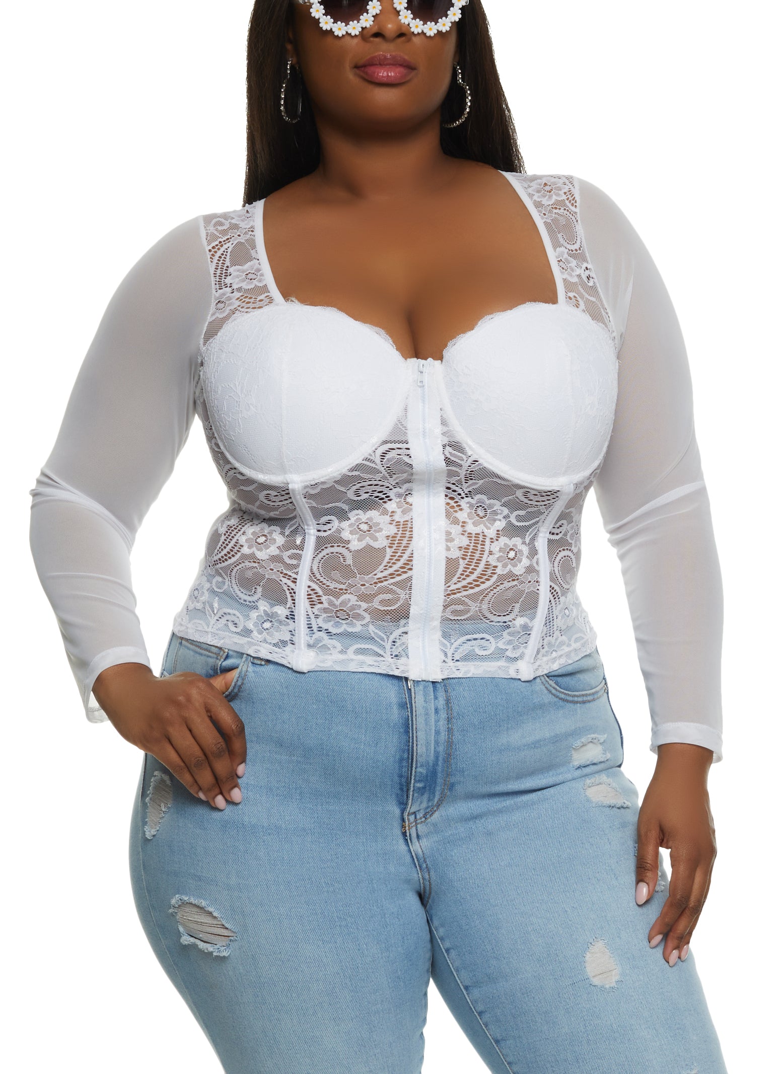 Plus Size Bustiers and Corsets