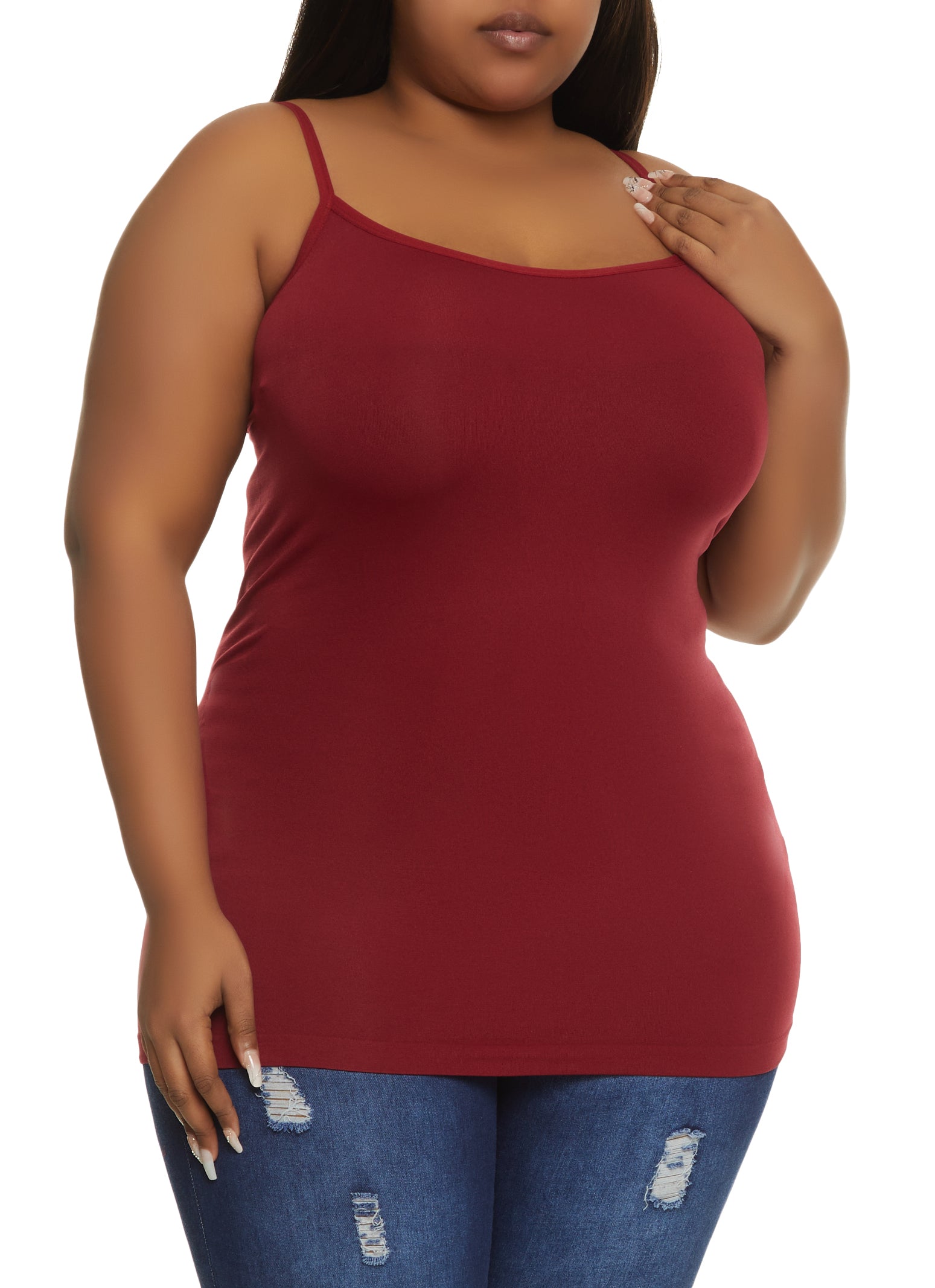 Burgundy Plus Size Clothing, Everyday Low Prices