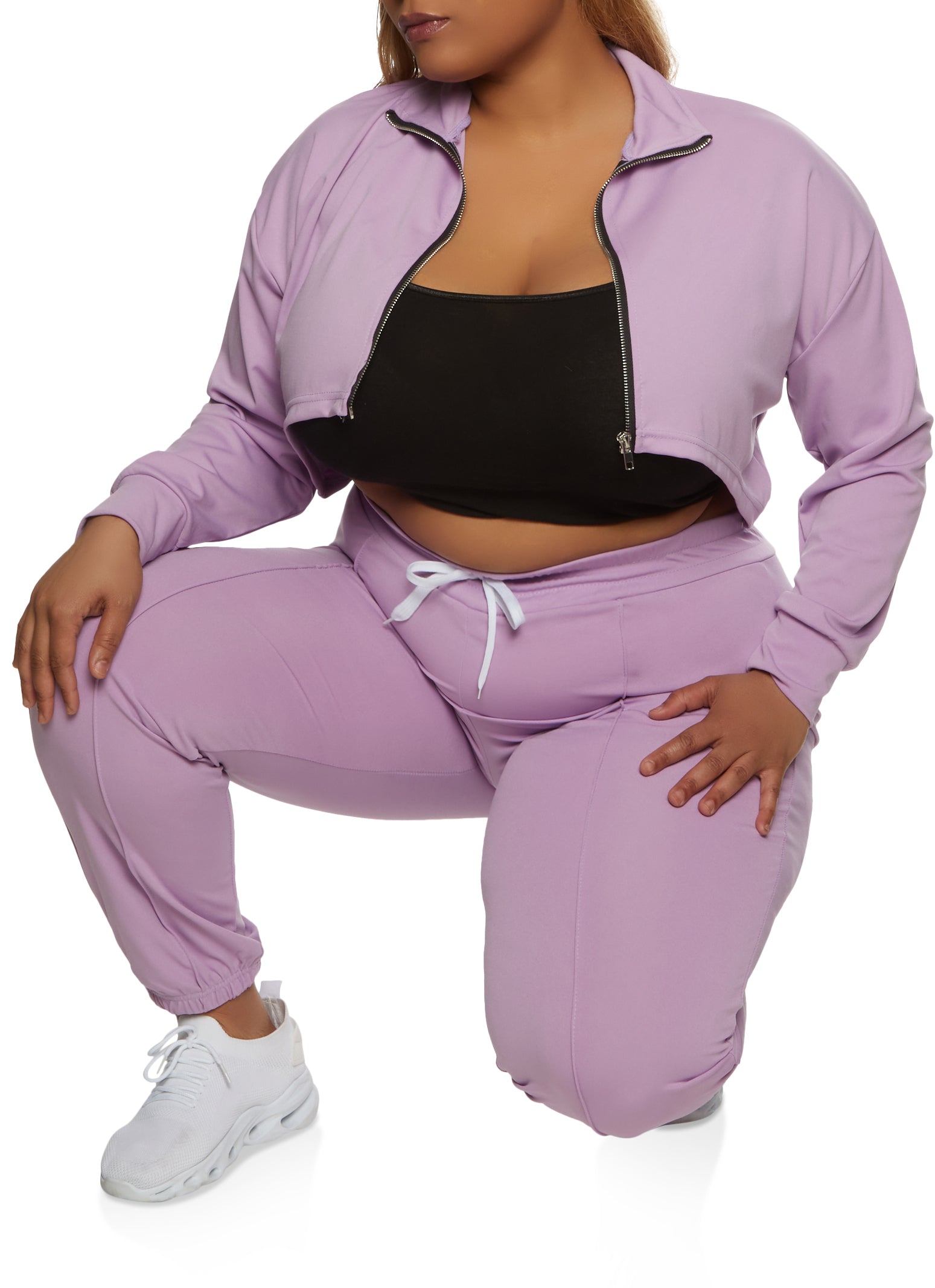Fashion Bug Size 8 Hipster Style Plus Size Purple Heart Women's