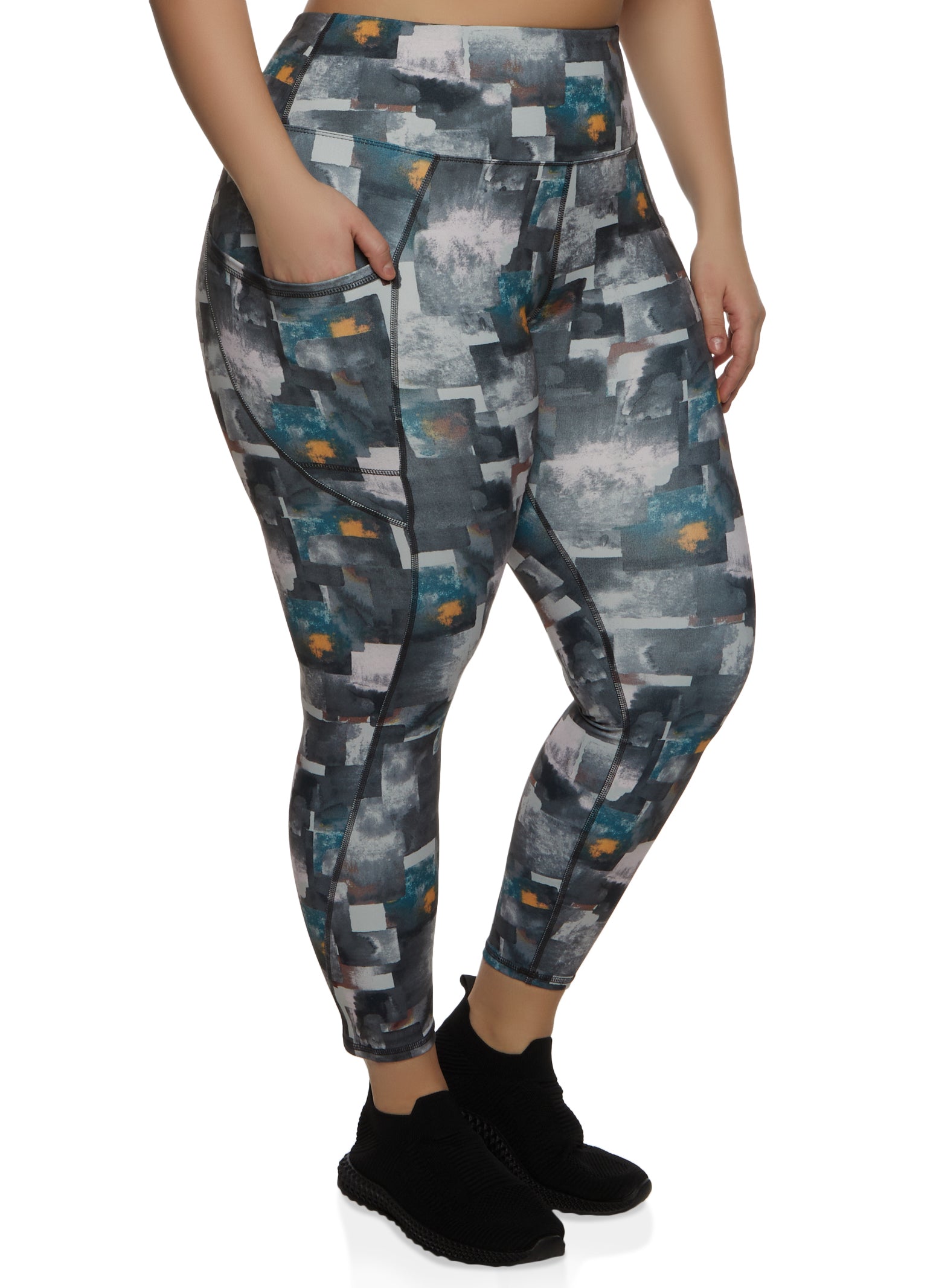 Plus Size Printed Leggings, Everyday Low Prices