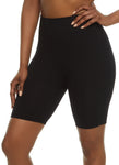 Womens Seamless Textured Knit Biker Shorts, ,