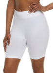 Womens Seamless Textured Knit Biker Shorts, ,