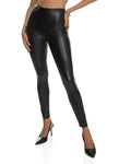 Womens Faux-leather  Leggings by Rainbow Shops