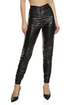 Womens Faux-leather  Leggings by Rainbow Shops