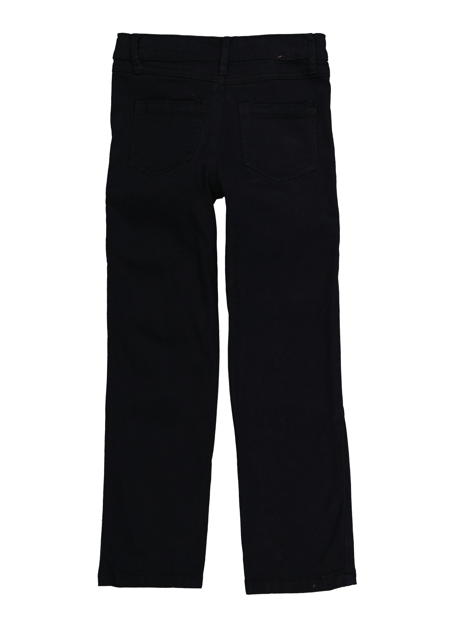 Girls Twill Straight Leg Moto Cargo Pants,