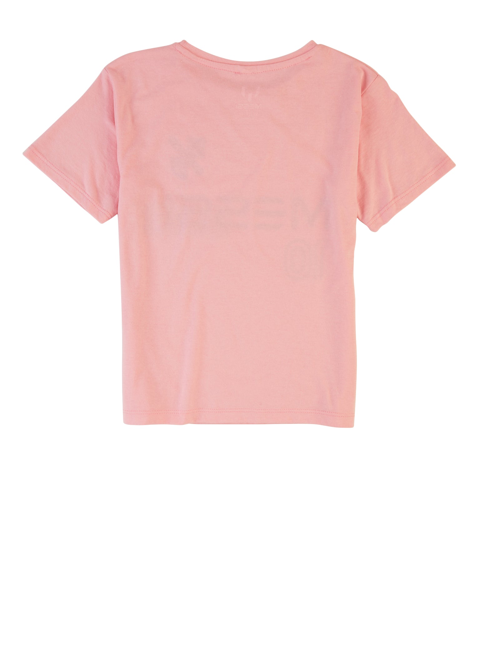 Girls Messi 10 Graphic T Shirt, Pink,