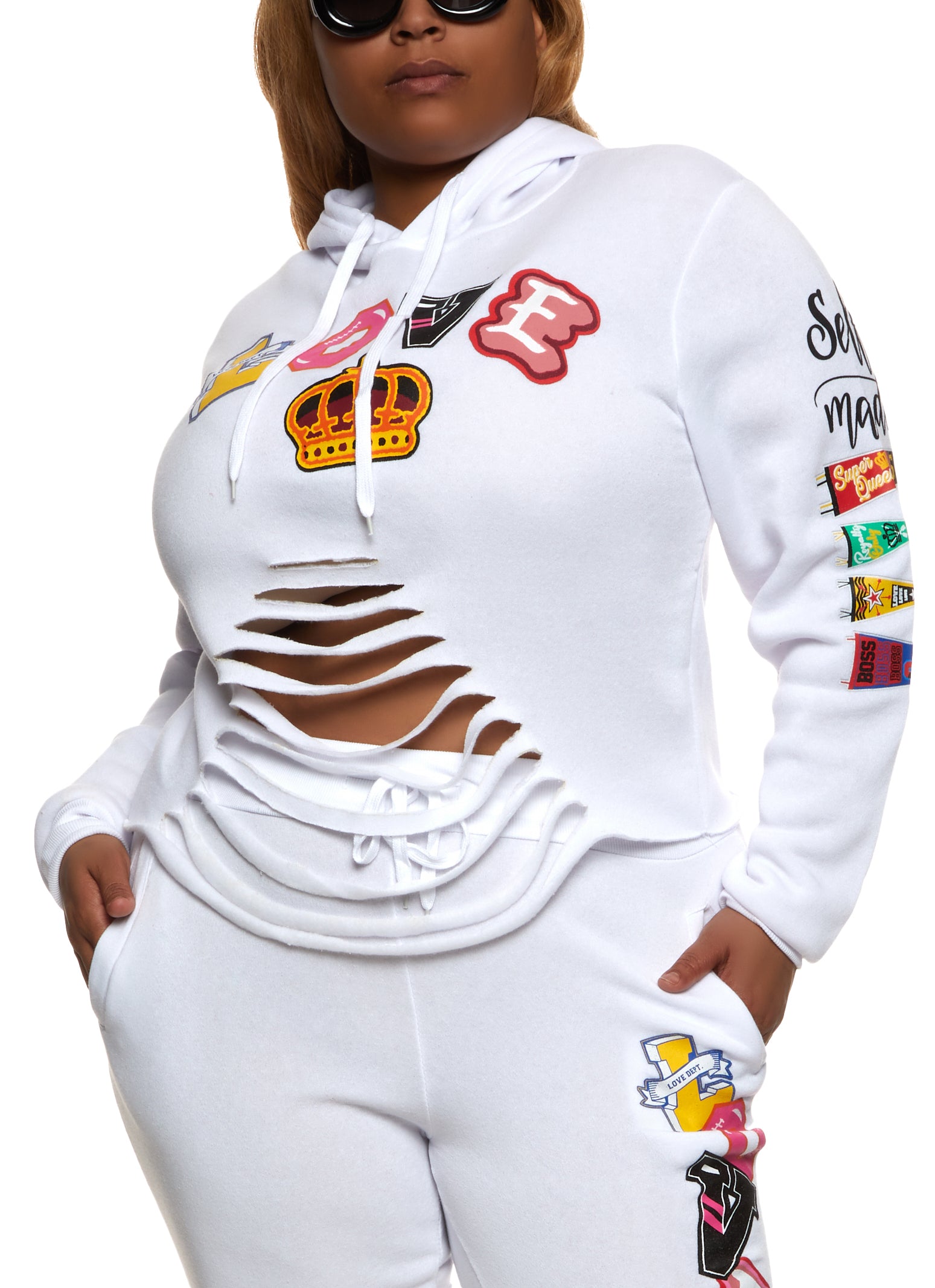 Plus Size Hoodies and Sweatshirts Everyday Low Prices Rainbow