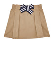 French Toast Girls 4-6x Bow Detail Pleated Skort, ,