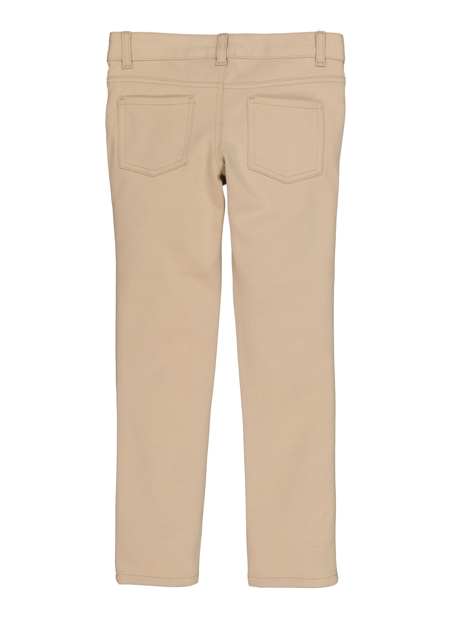 French Toast Girls 7-16 Skinny Leg Pants, Khaki, Size 12