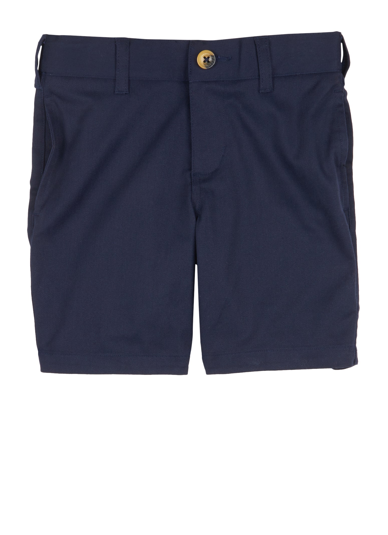 French Toast Boys 4-7 Button Front Khaki Shorts, Blue, Size 6