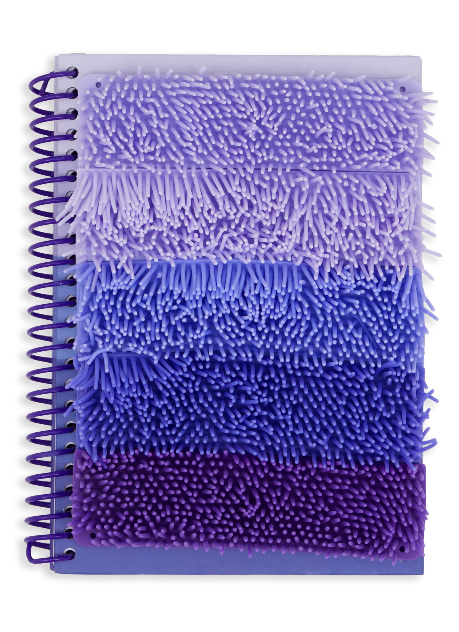 Sensory Spiral Notebook, Purple