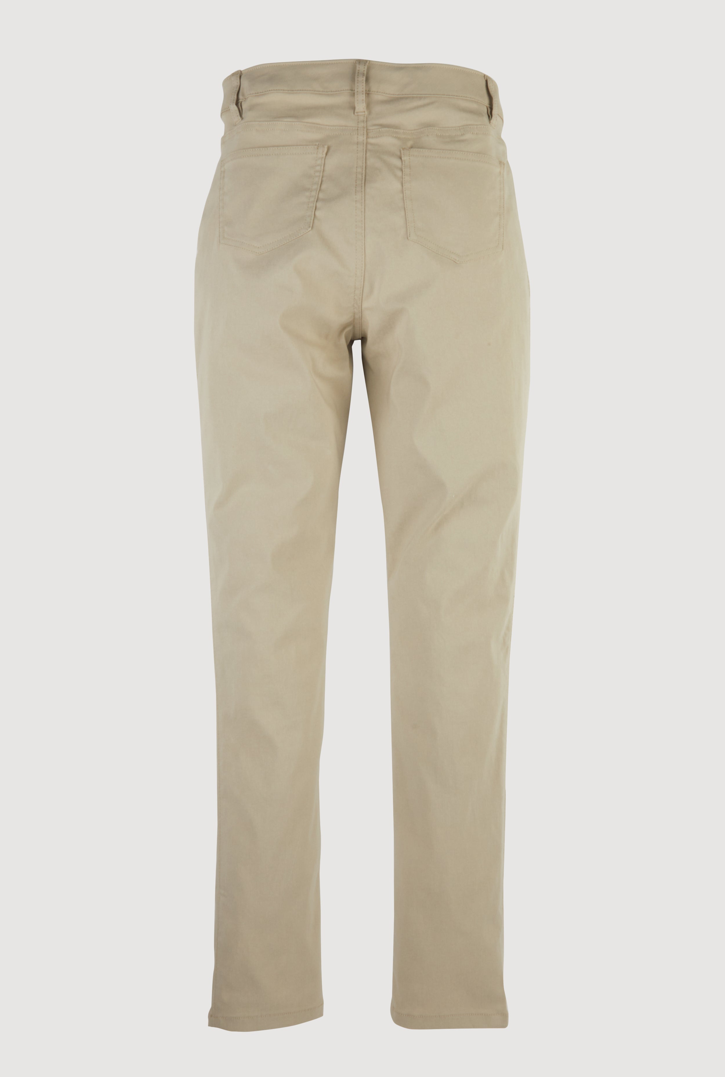 French Toast Junior 5 Pocket Stretch Uniform Pants, Khaki, Size 6