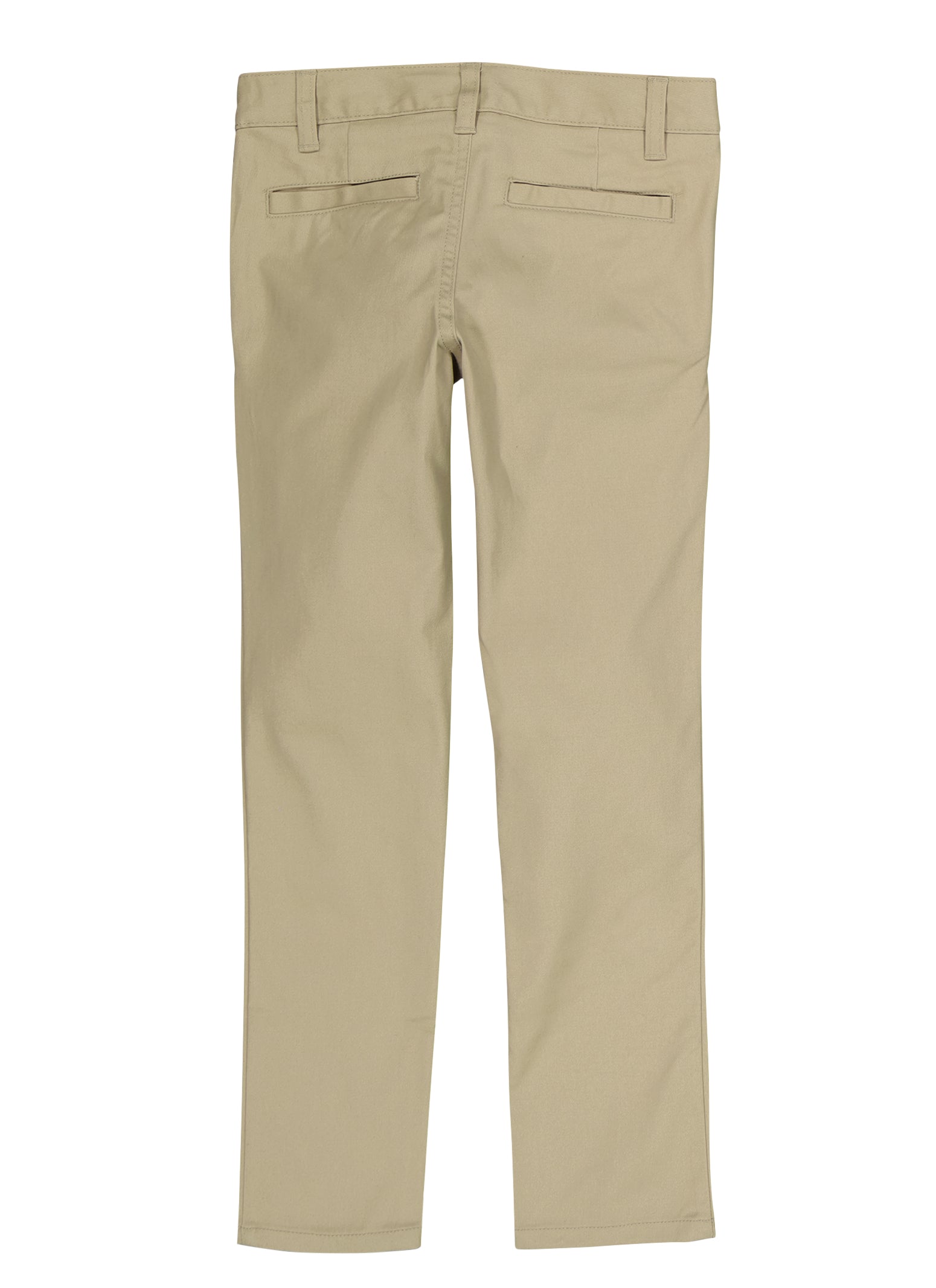 French Toast Girls 7-16 Solid Skinny Leg Pants, Khaki,