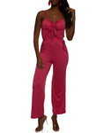 Sleeveless Keyhole Sweetheart Jumpsuit