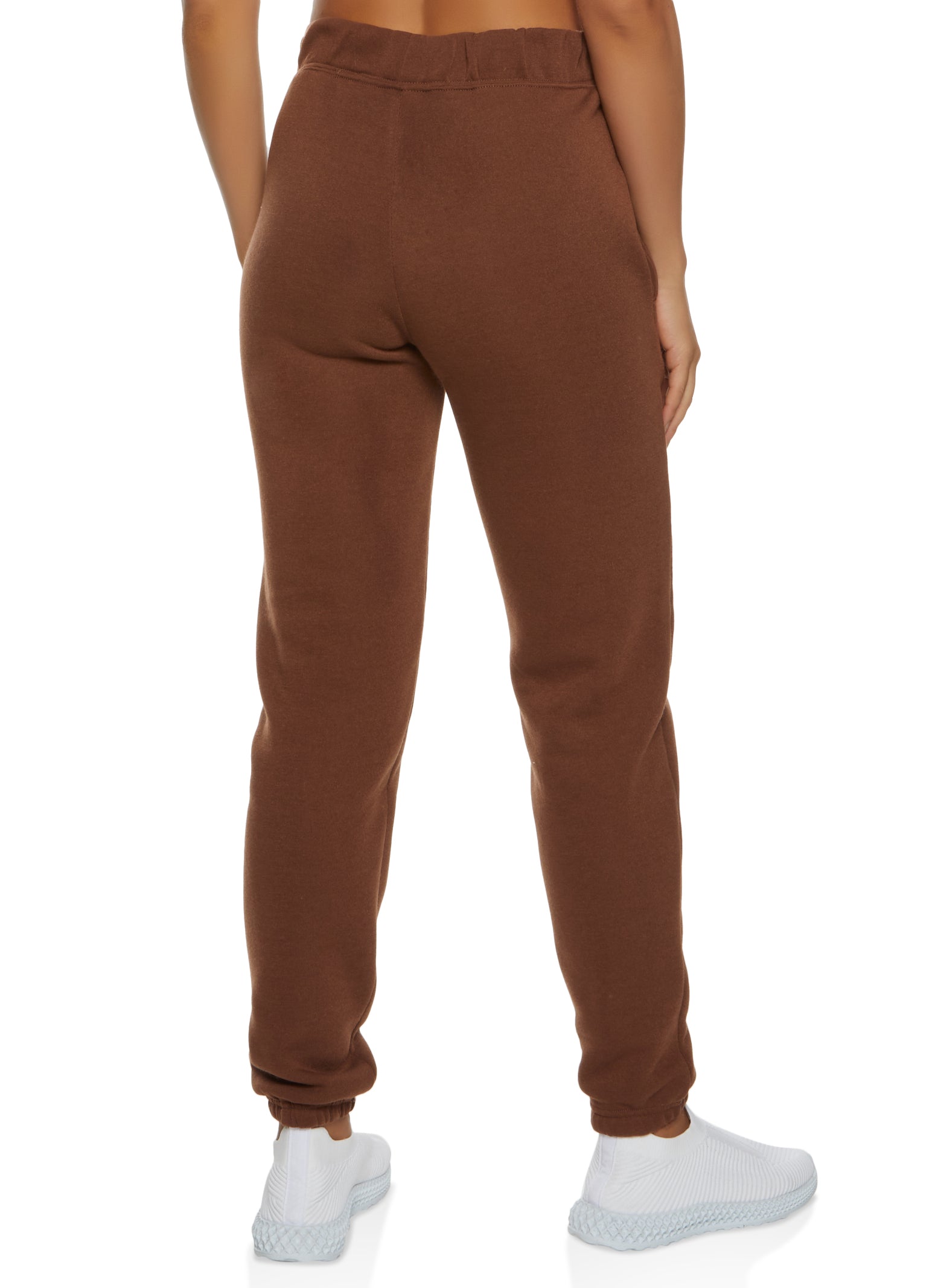 High-Waisted Dynamic Fleece Barrel-Leg Sweatpants