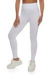 Womens Seamless Fleece Leggings, ,