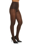 Womens Opaque High Waisted Tights, ,