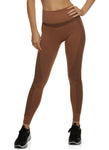 Womens Ribbed Seamless  Leggings by Rainbow Shops