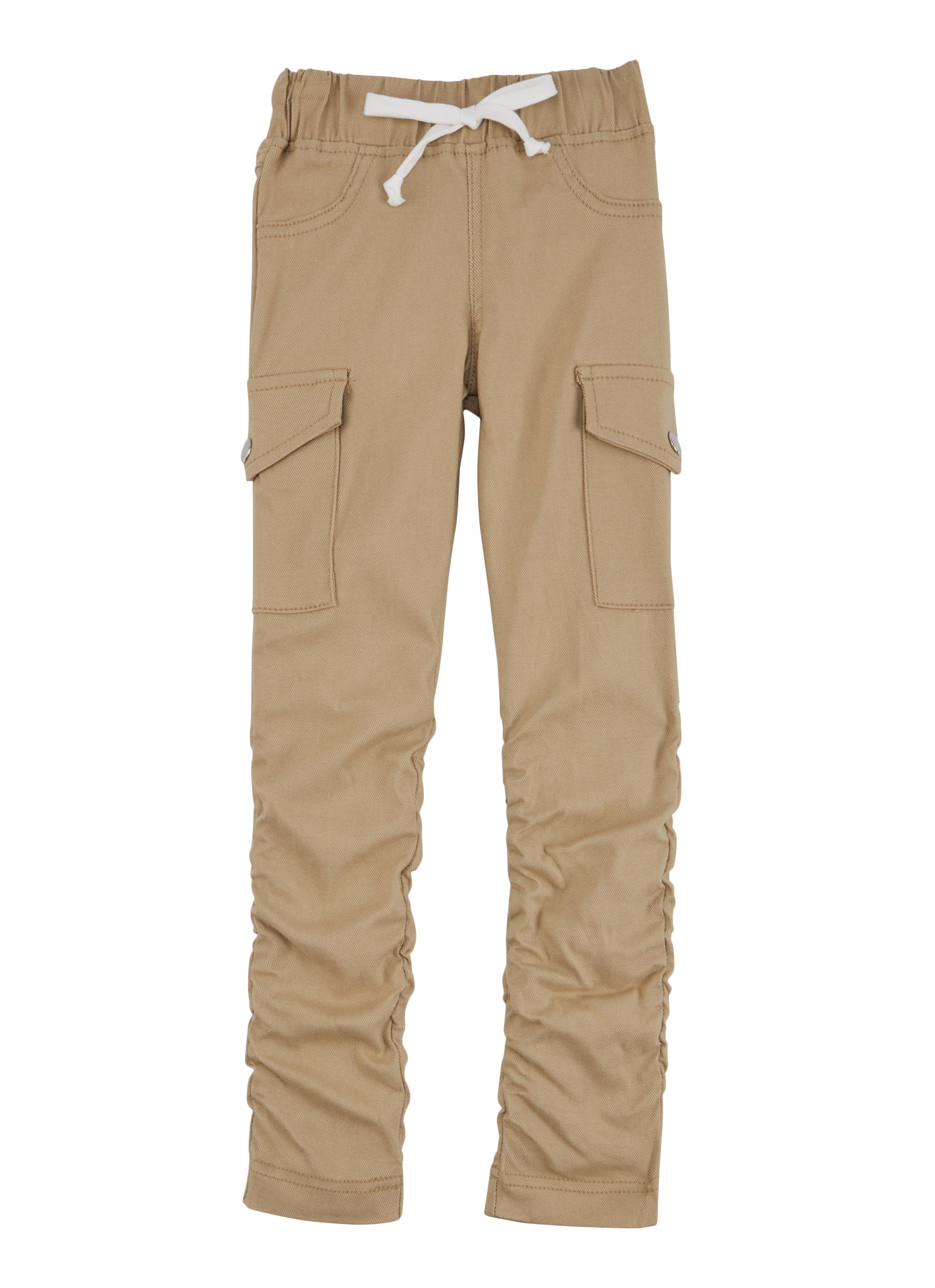 Little Girls Hyperstretch Cargo Pocket Stacked Pants,