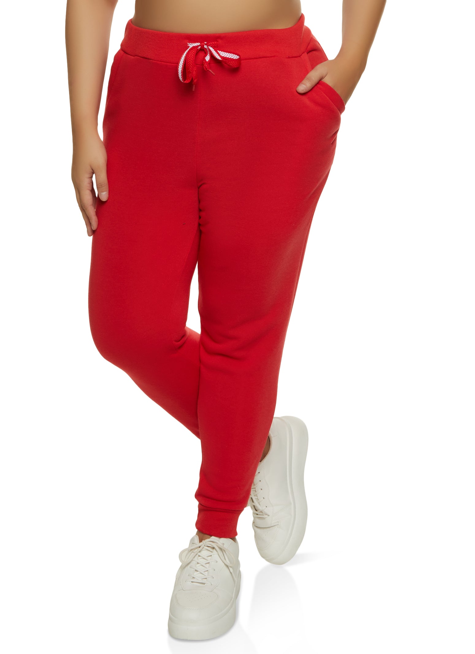 Everyday Sweatpants (plus Size) - Red