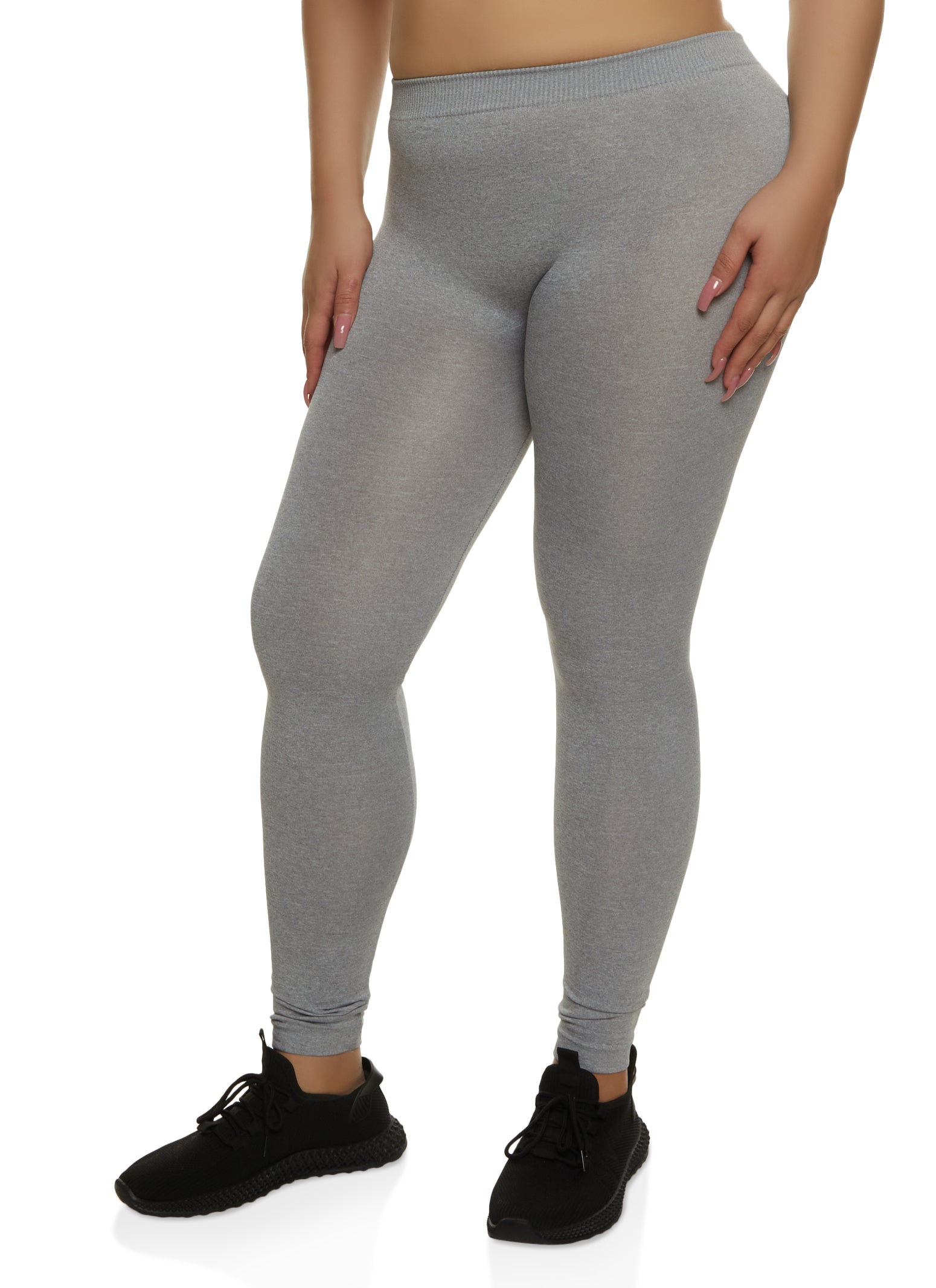 PLUS SIZE SEAMLESS LEGGINGS –