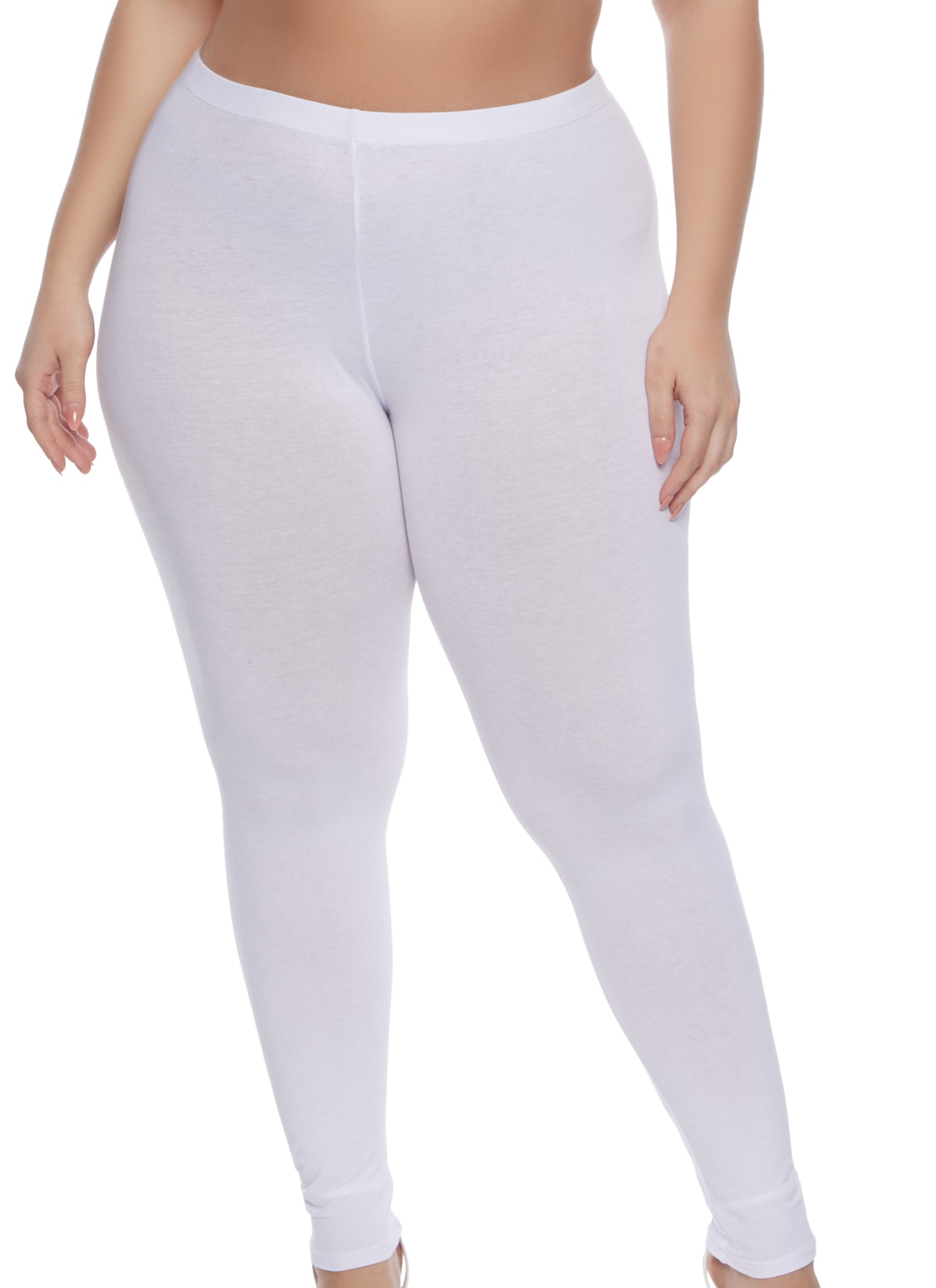 i morgen Pengeudlån hævn Plus Size White Leggings | Everyday Low Prices | Rainbow