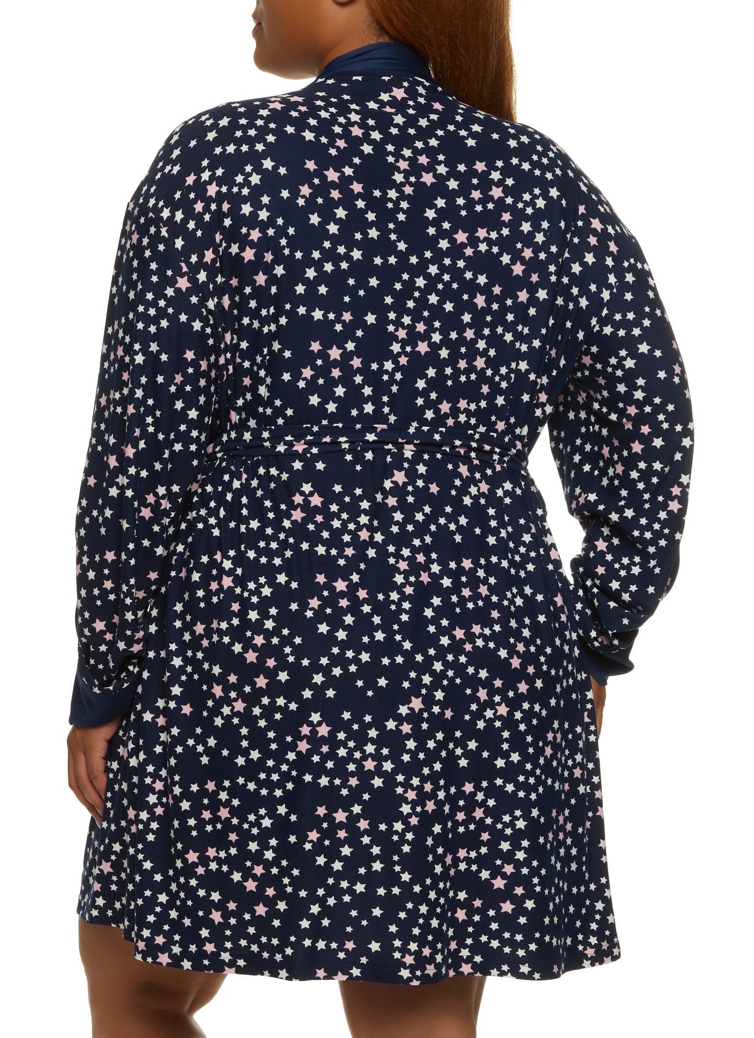 Rainbow Shops Womens Plus Size Under the Stars Pajama Top and