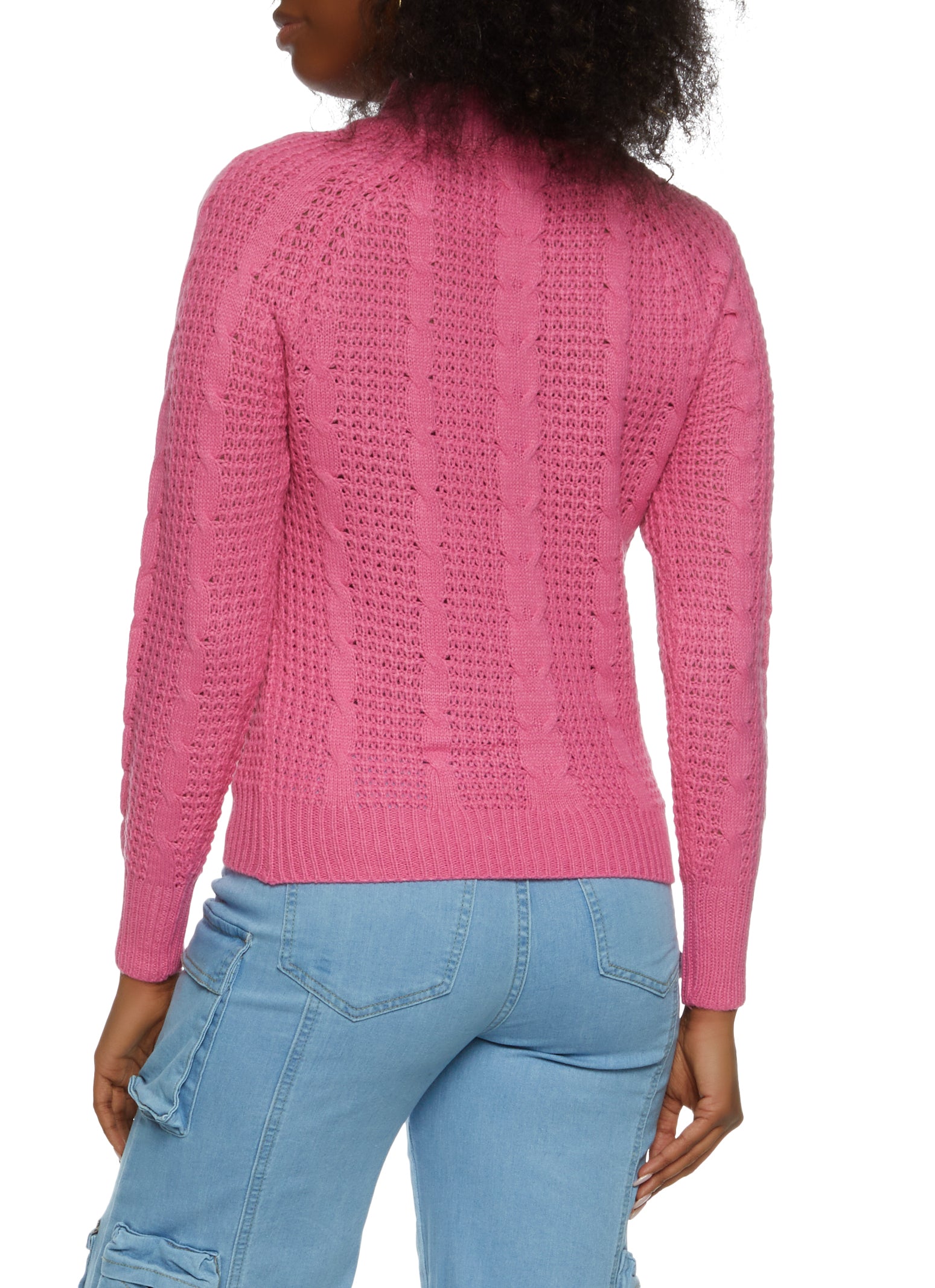 A.n.a Womens Mock Neck Sleeveless Pullover Sweater