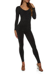 Womens Lurex Long Sleeve Bodysuit, ,