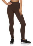 Womens Ribbed Seamless  Leggings by Rainbow Shops