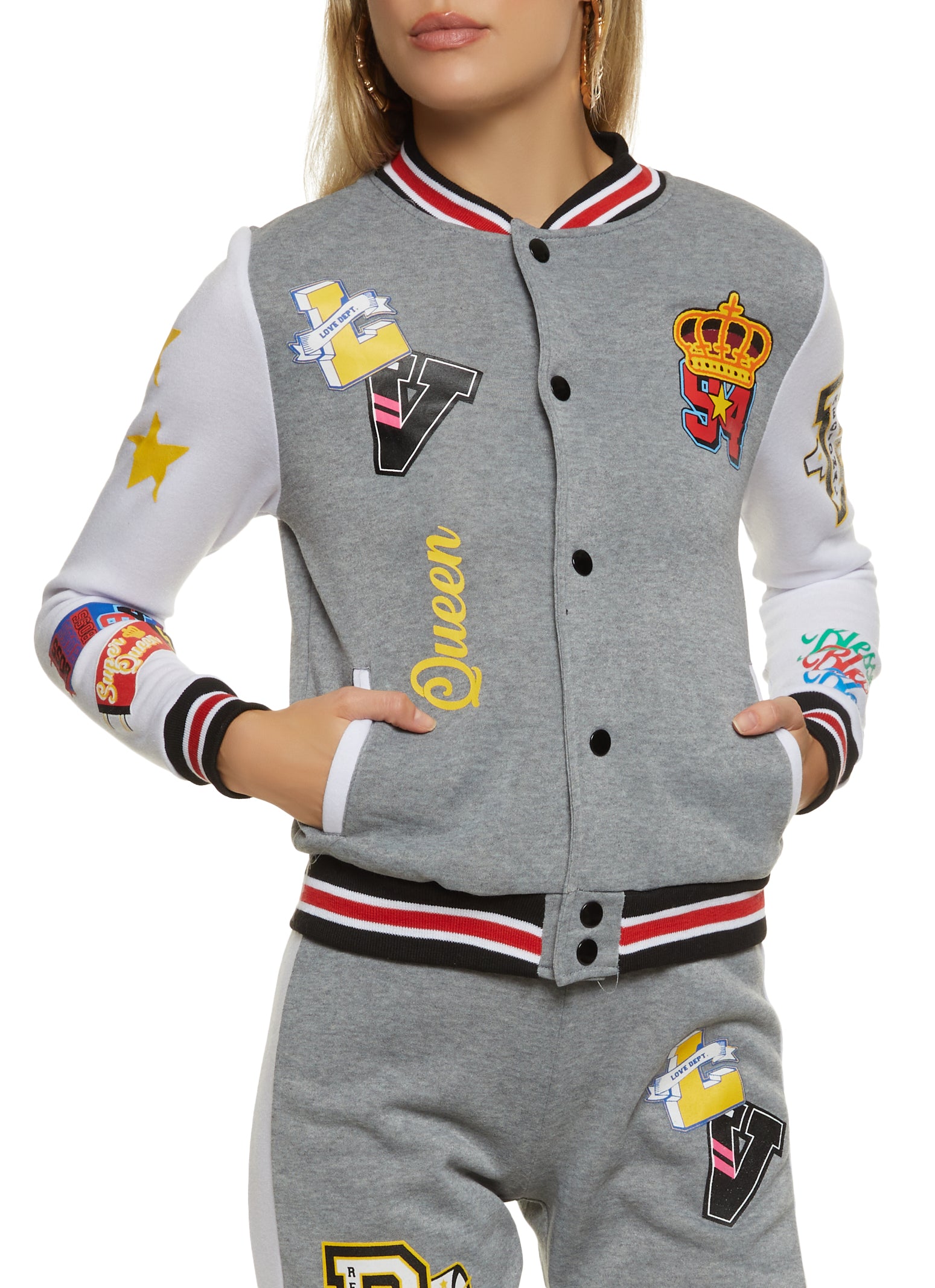 Louis Vuitton Rainbow Playground Varsity Jacket – NYSummerShop