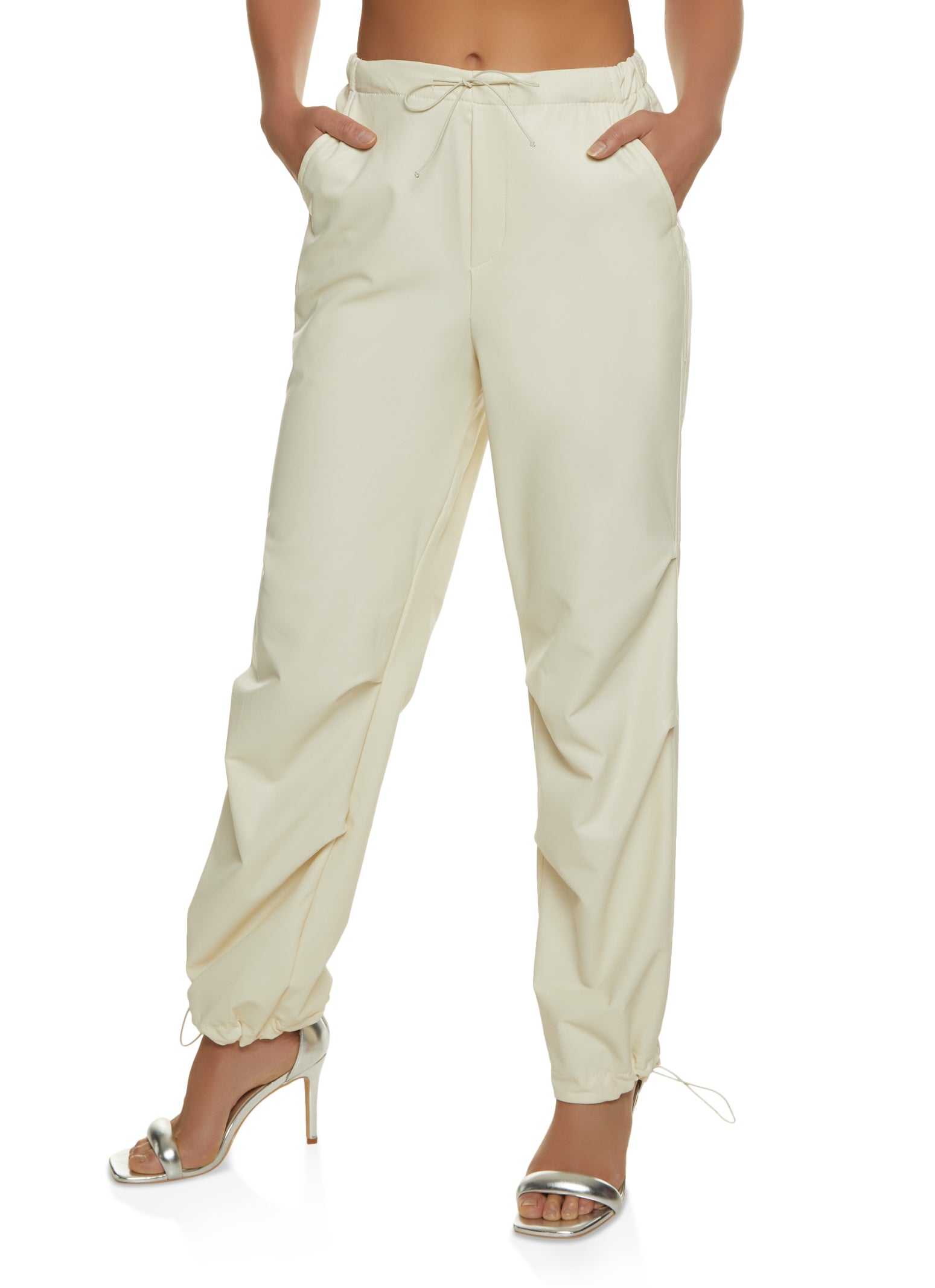 K902 White Birch Fitted Joggers – Iris & Rainbow Boutique