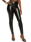 Womens Faux-leather  Leggings by Rainbow Shops