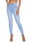 Womens Wax Basic Skinny Jeans, ,