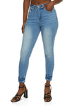 Womens Wax Whiskered Skinny Jeans, ,