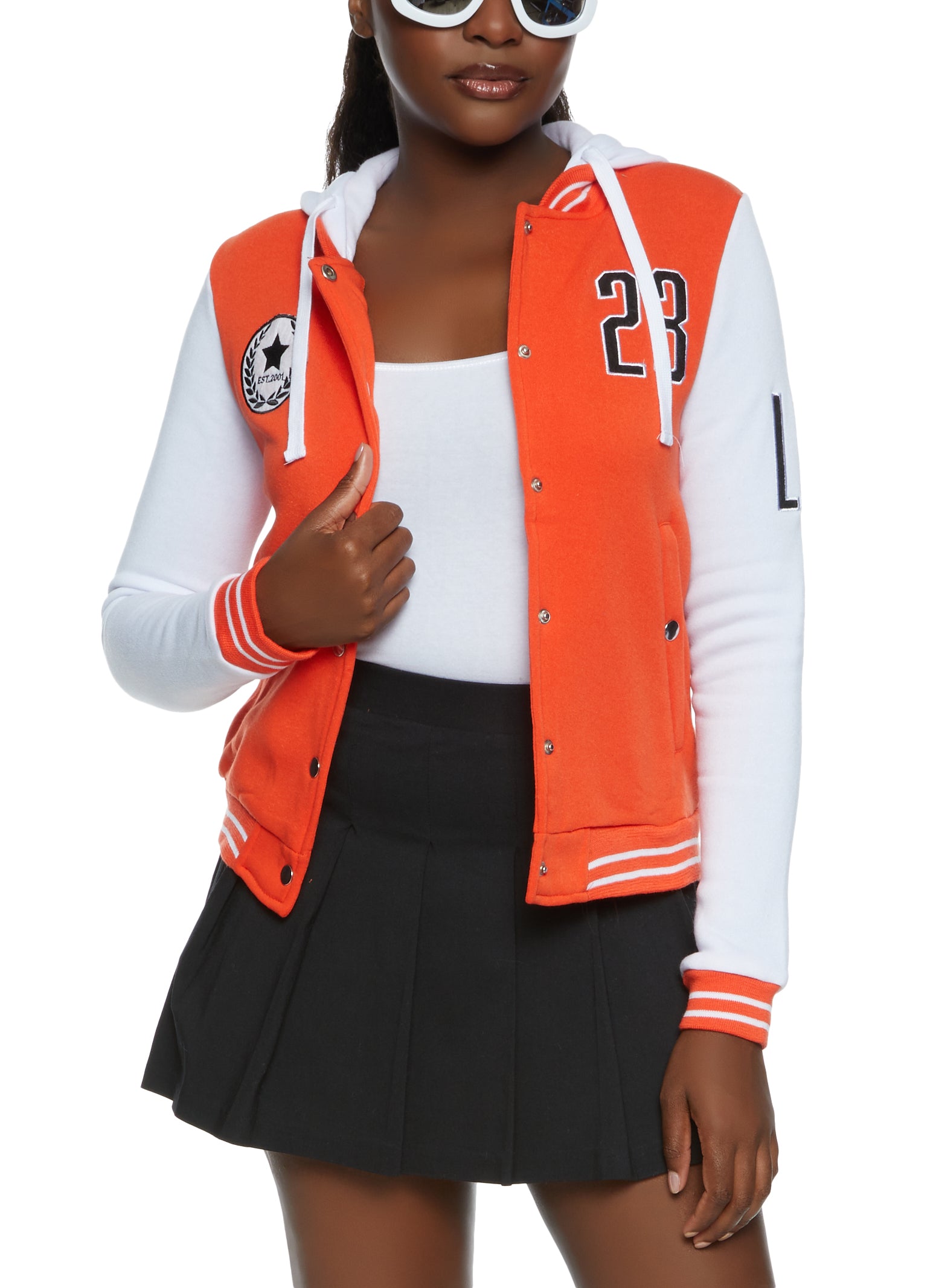 Mother The Team Spirit Varsity Jacket in Red | Lyst