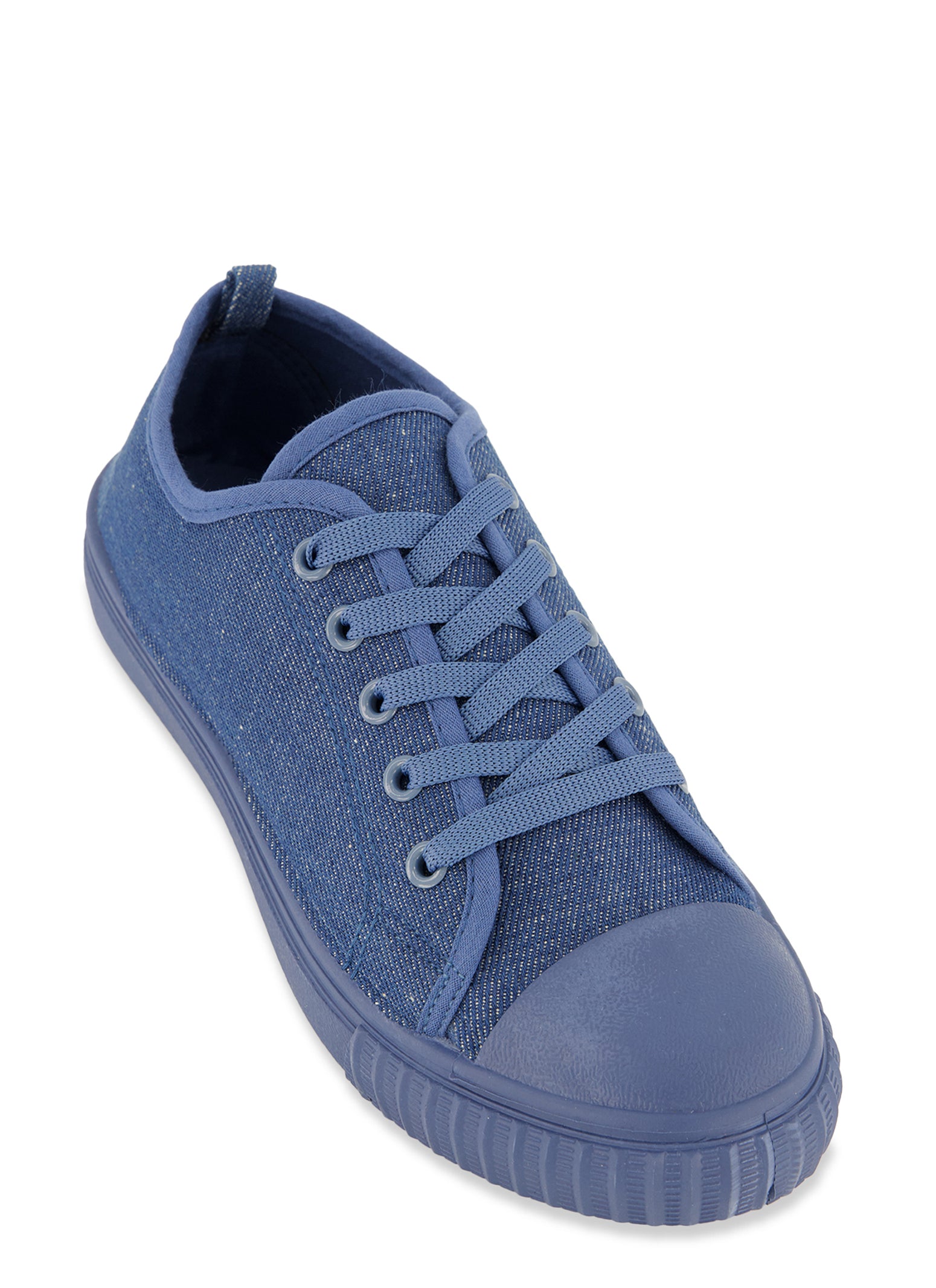 Womens Canvas Shoes Casual Lace-up Denim Shoe Summer Tennis 