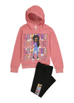 Little Girls Limited Edition Graphic Hoodie And Leggings, ,