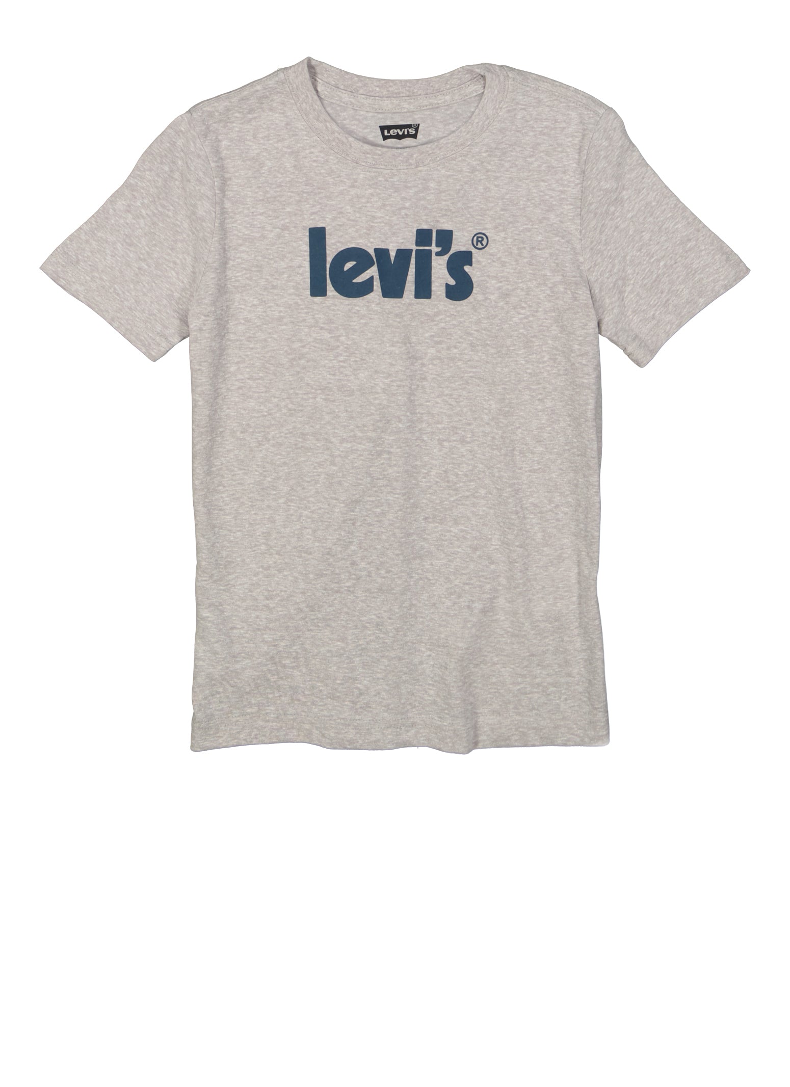 Boys Levis Crew Neck Tee, Grey,