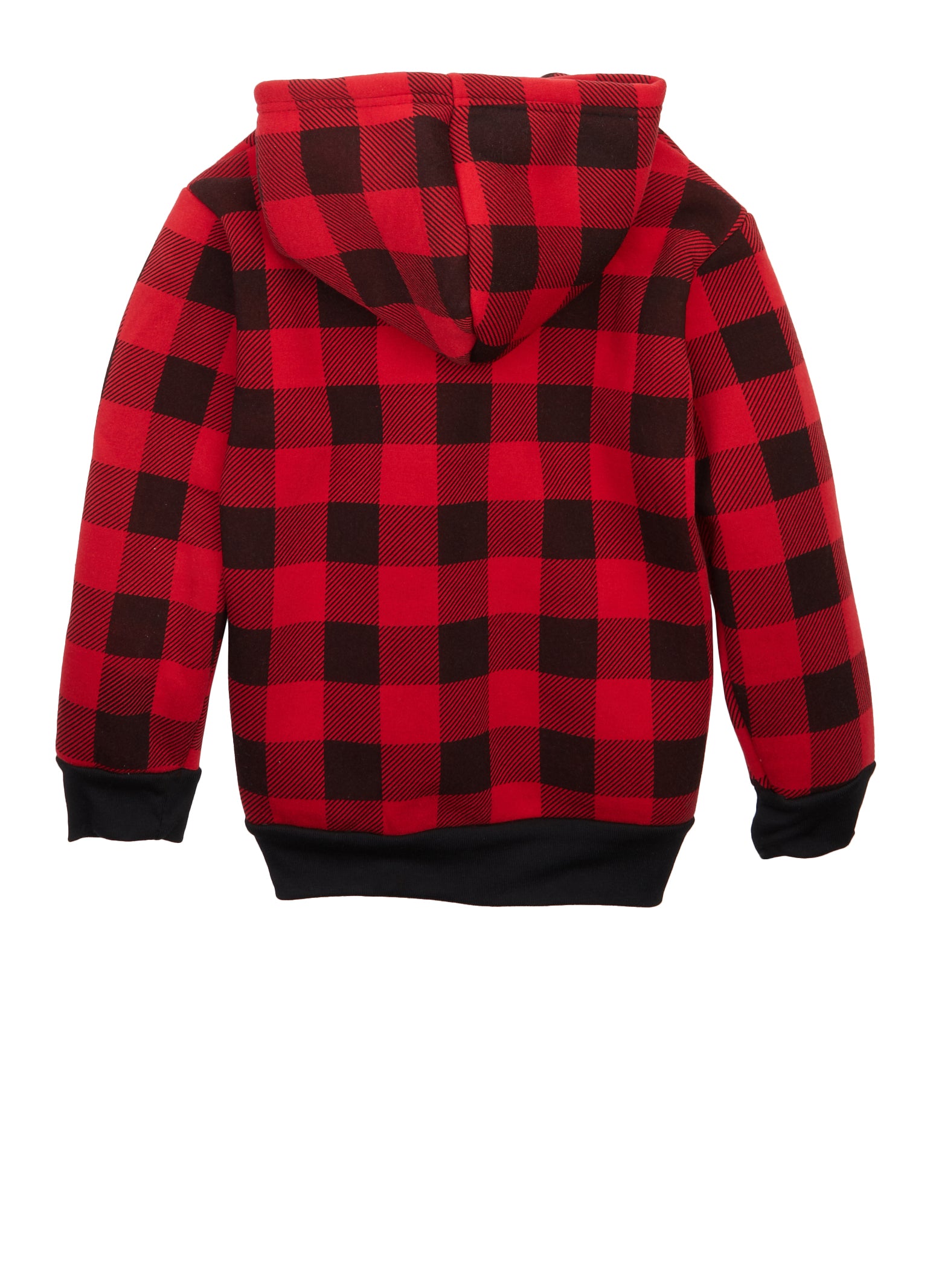 Reversible Buffalo Plaid Fleece Hoodie - JCPenney