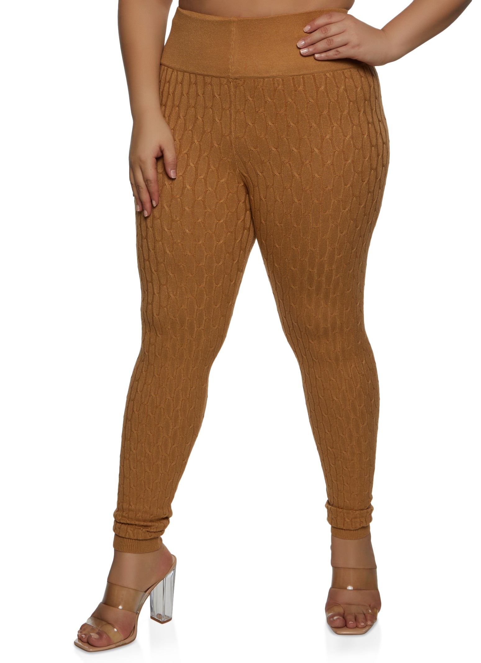 TORRID Full-Length Signature Waist Cable Knit Legging