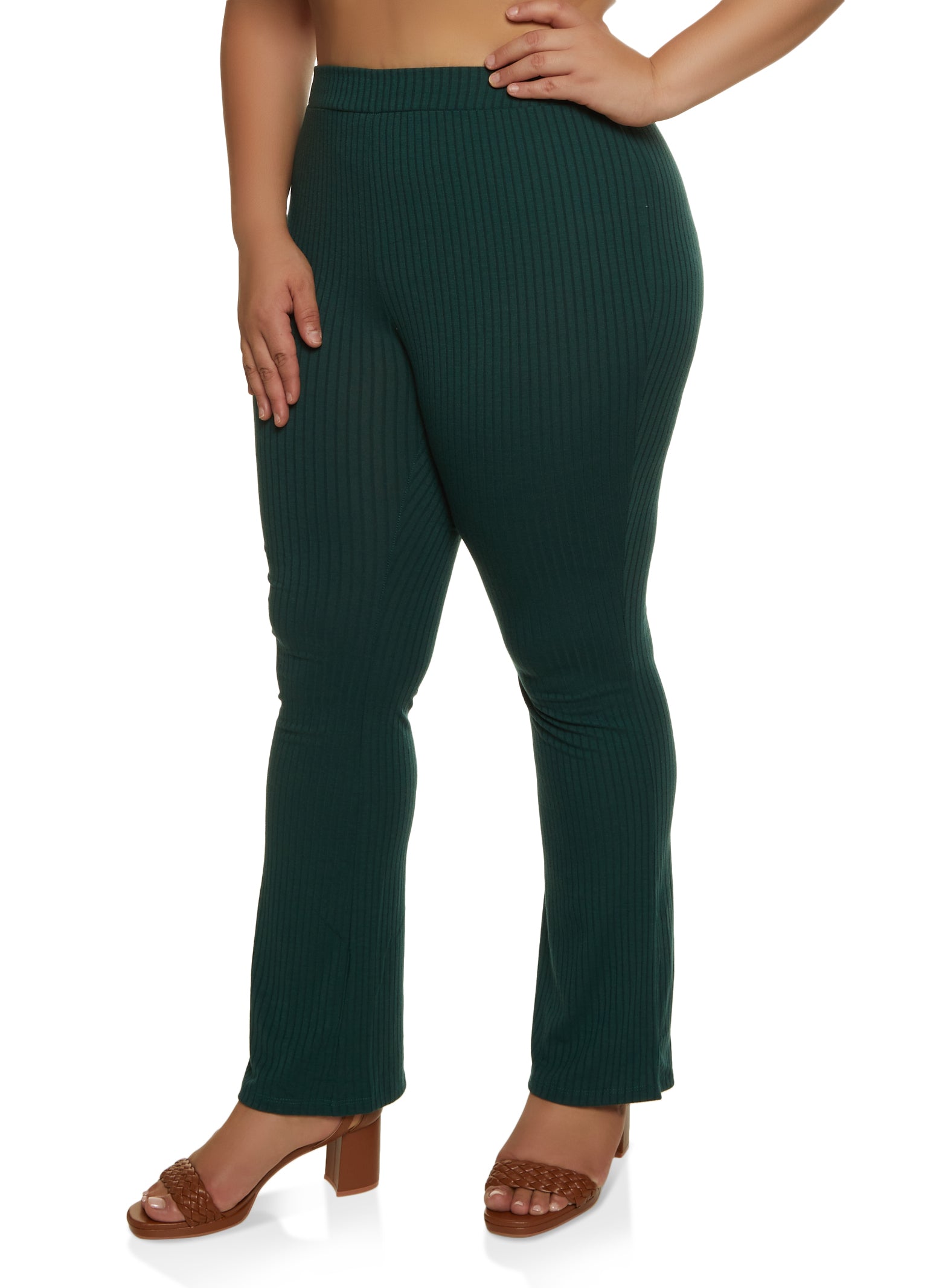 Plus Size Flare Pants  Everyday Low Prices  Rainbow