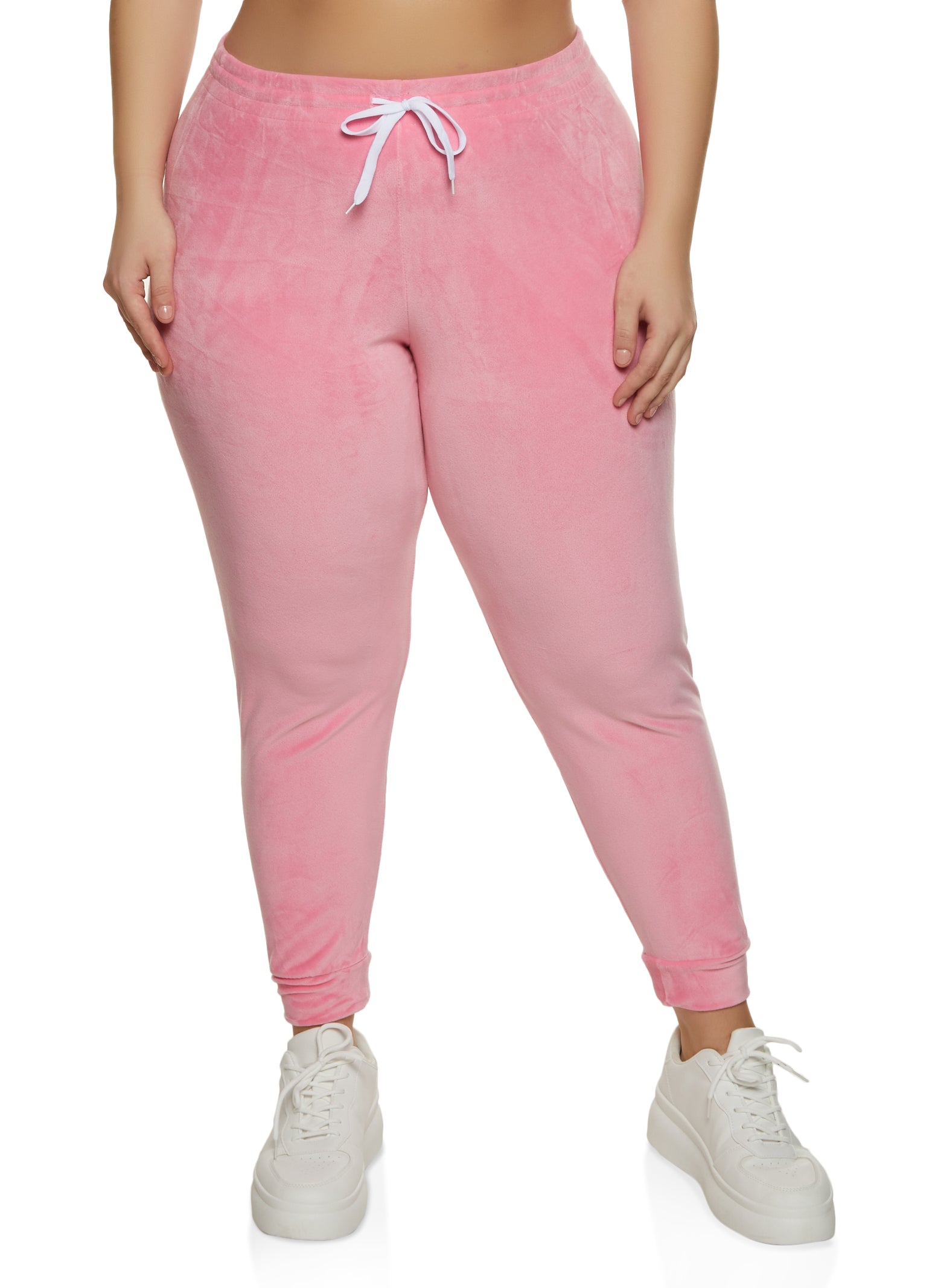 Rainbow Shops Womens Plus Size Sweatpants, Pink, Size 3X