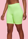 Womens Neon Biker Shorts, ,